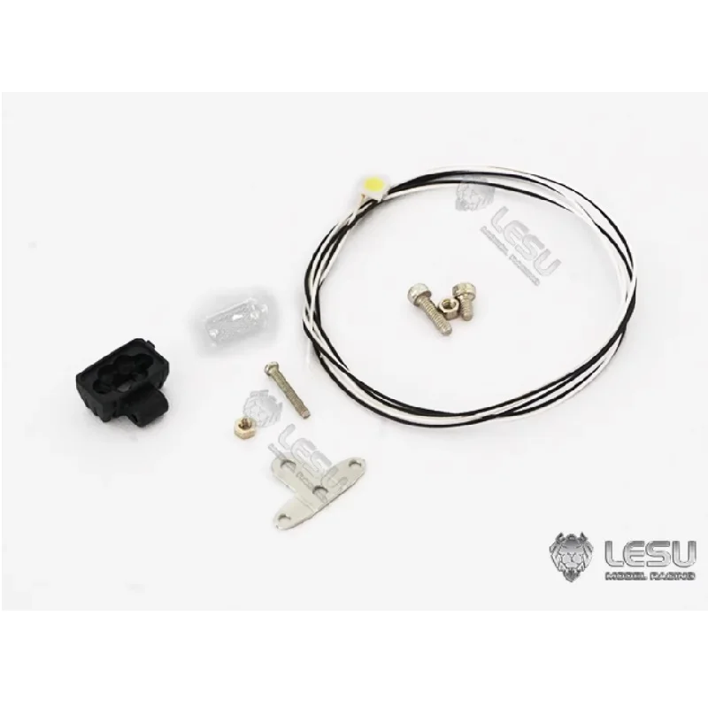 1/14 modèle de camion jouet Simulation projecteur S-1284 Tamiya tracteur lumière LED bricolage Laser vitesse LESU