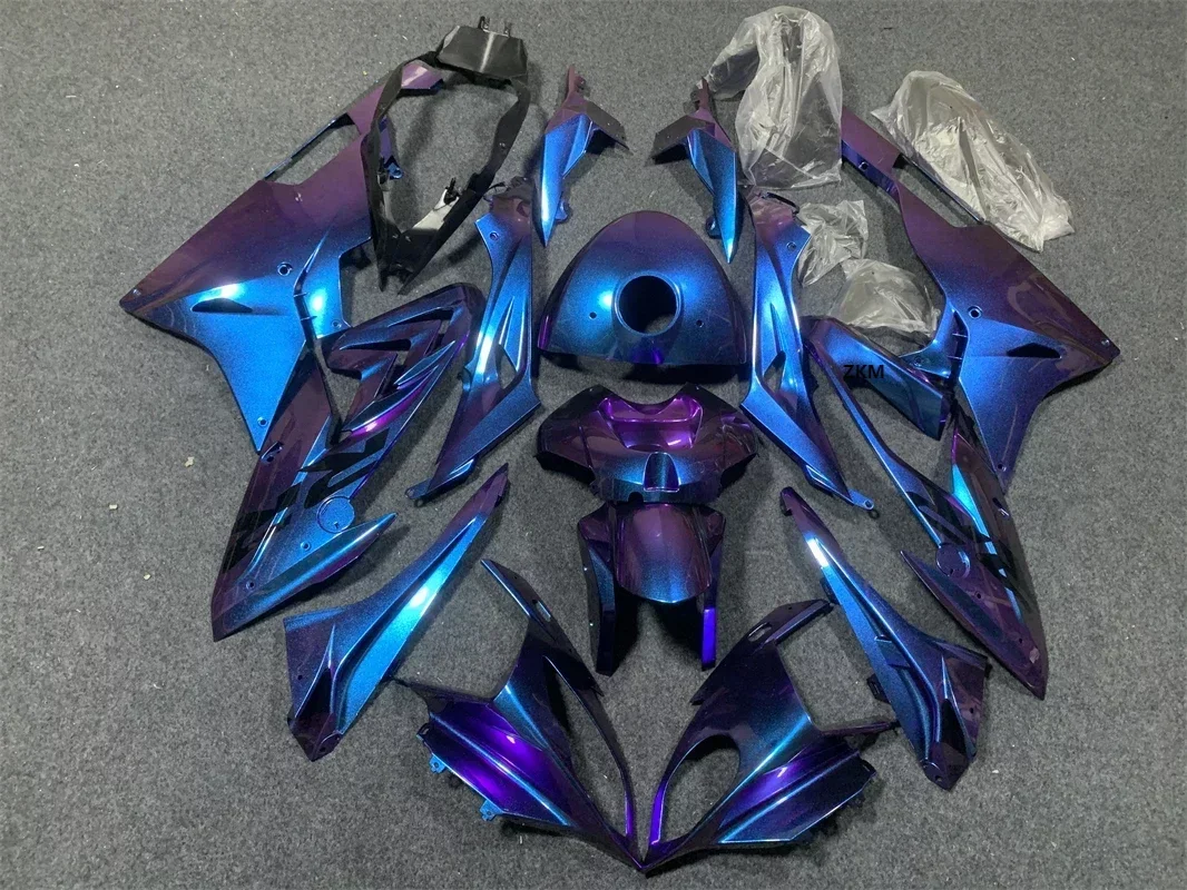 

Motorcycle Fairings Kit Fit For S1000rr 2015 2016 Bodywork Set 15 16 High Quality ABS Injection Magic blue and purple