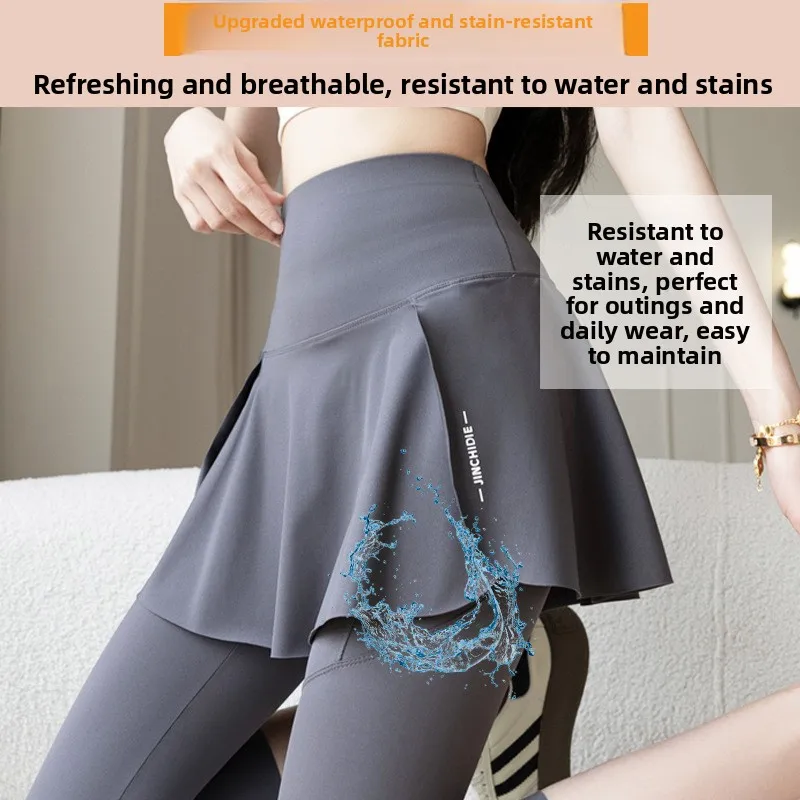 Calças de fitn de alta elasticidade das mulheres plus size esportes correndo yoga wear ajuste apertado 200 pou saia calças marca