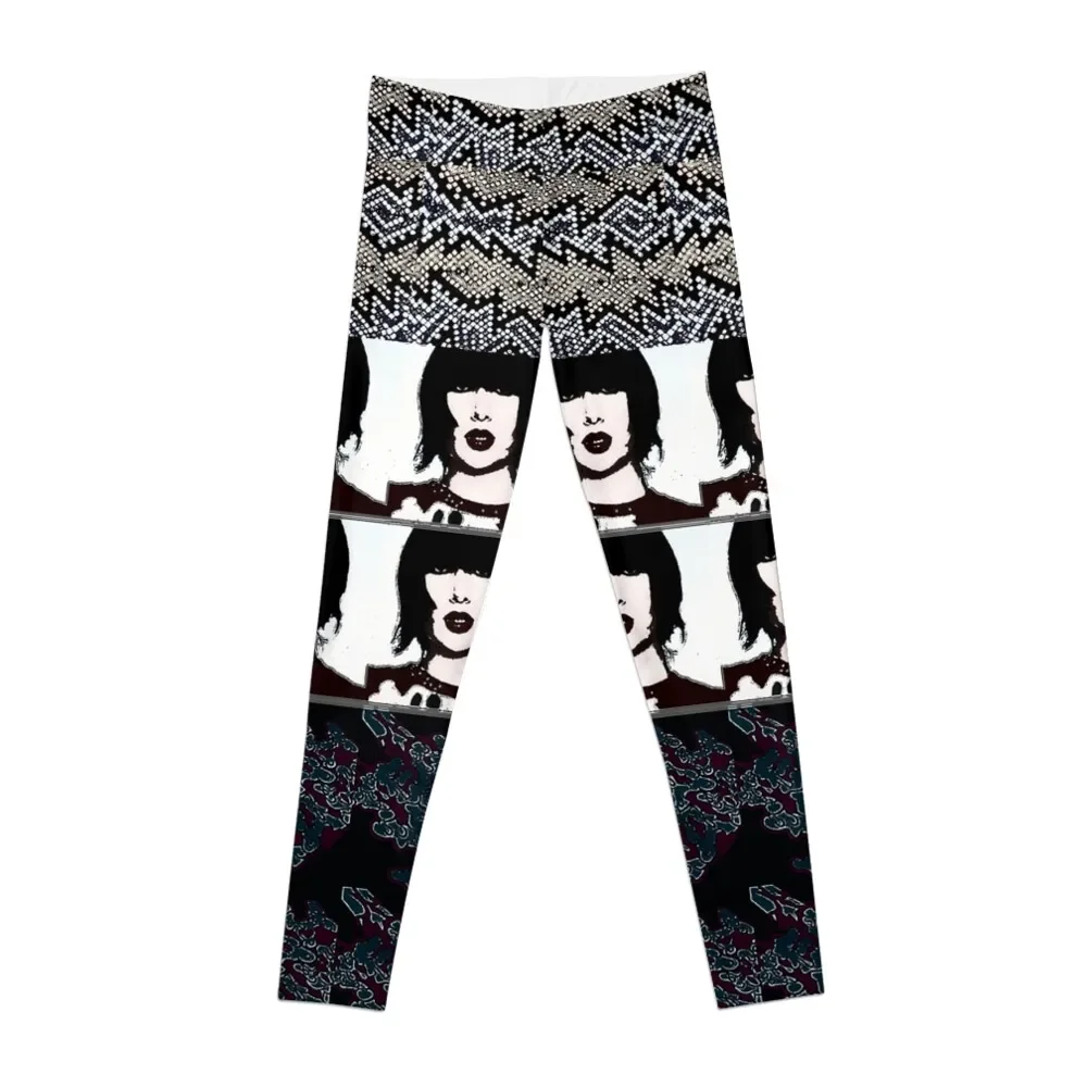 

Karen Yeah Yeah Yeahs O Leggings Women sports Women's push up Clothing fitness Womens Leggings