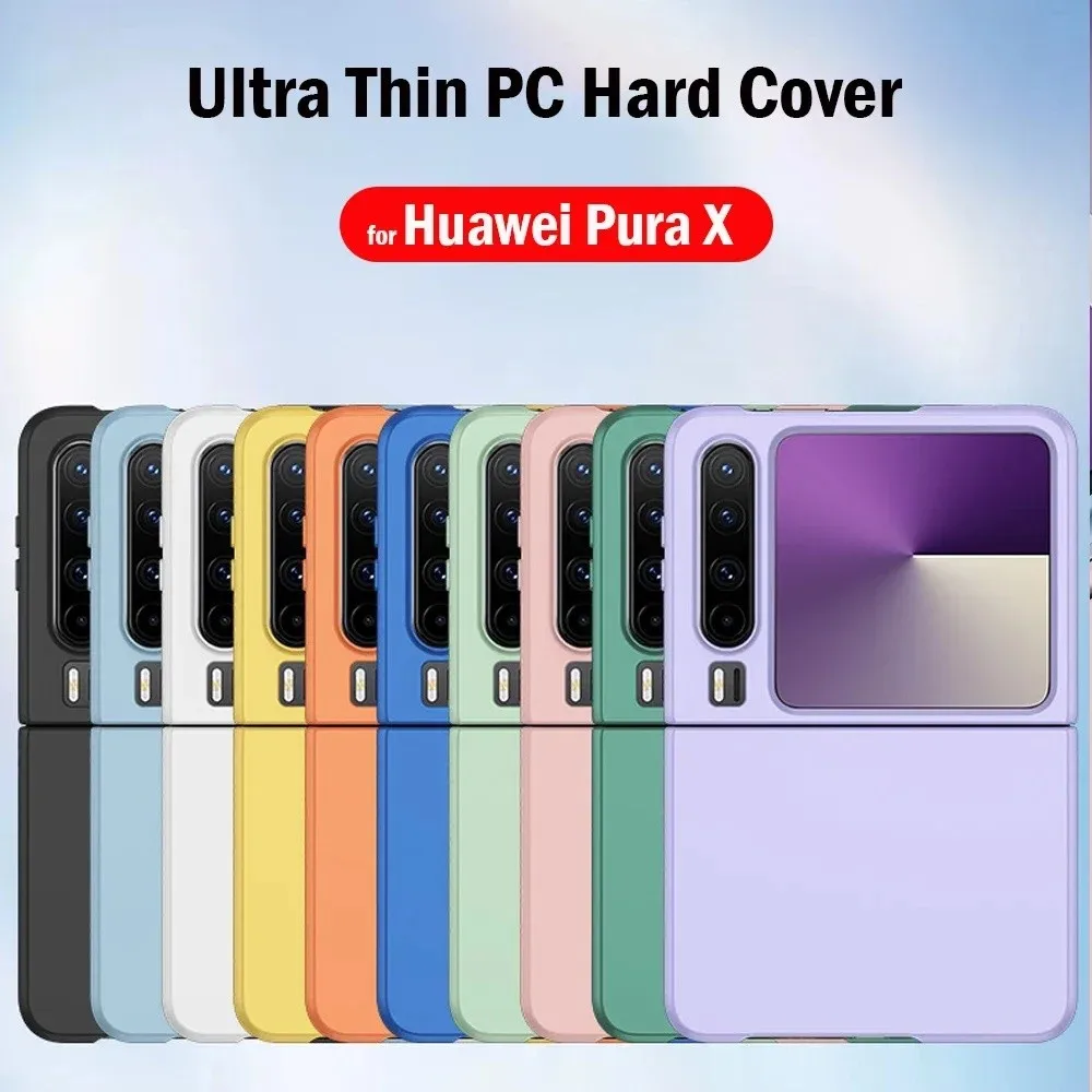 

Чехол для Huawei Pura X Ultra Thin Hard PC, защита от падения, защитный чехол