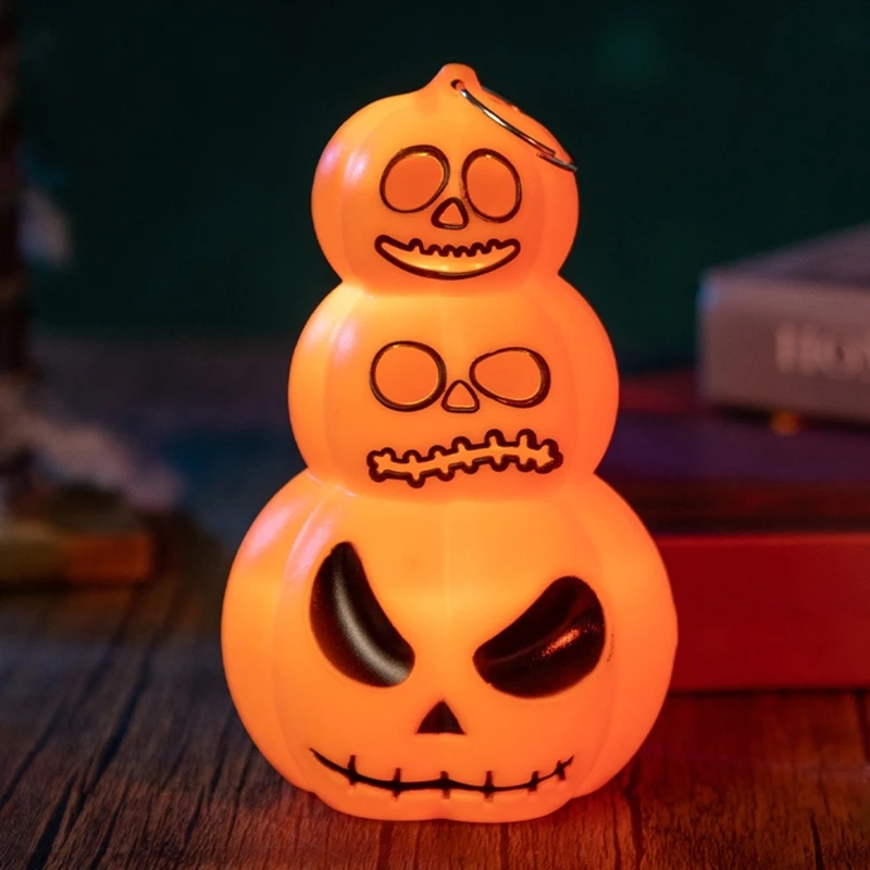 Lampada a forma zucca LED Statua Luce decorativa a risparmio energetico per Dropship per interni esterni