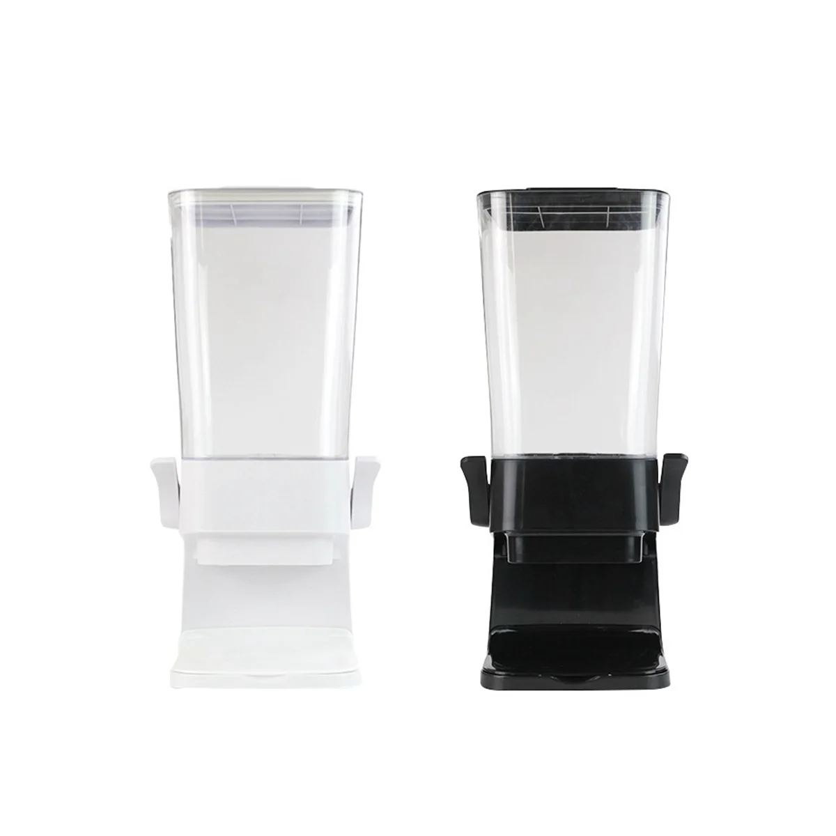 Dispenser Countertop with Lids, Organization and Storage Containers for Kitchen and Pantry, Rice Dispenser