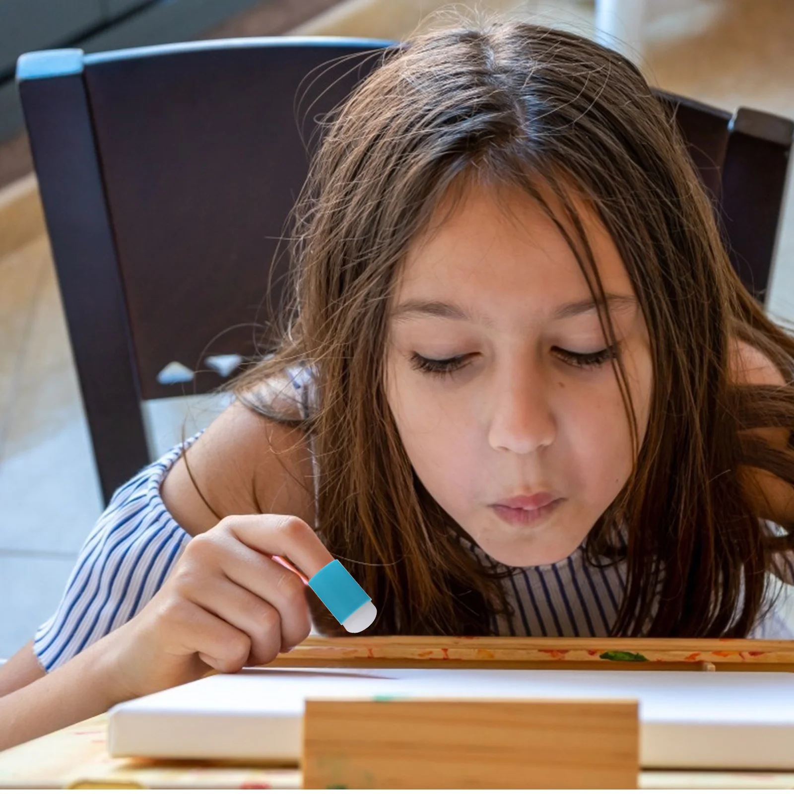 10 قطعة الاطفال اللوحة غطاء الاصبع 2.8X1.5X1.5 سنتيمتر الإسفنج Dauber للأطفال الطلاء الحبر مزج أداة الحرفية لوازم الفن