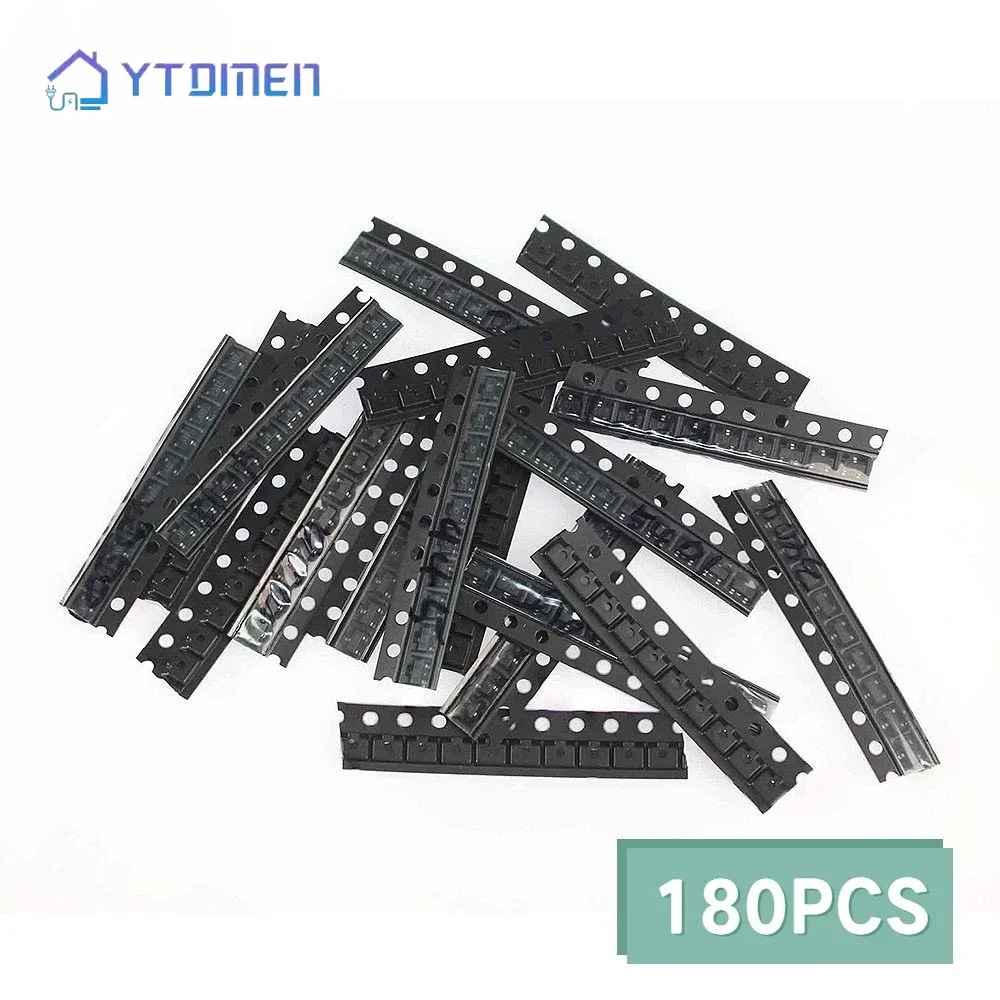 180PCS SOT-23 Smd T…