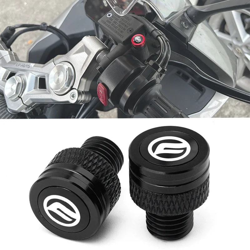 

For CFMOTO 800NK 800 NK 800MT MT450 Size M10X1.25 Motorcycle CNC Aluminum Rearview Side Mirror Hole Cap Plug Screw Accessories