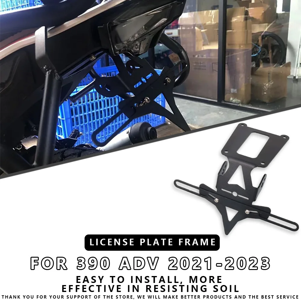 

MTKRACING для KTM 390 ADV 2021-2023, аксессуары для мотоциклов, задний короткий хвост, держатель номерного знака, кронштейн рамки задней бабки