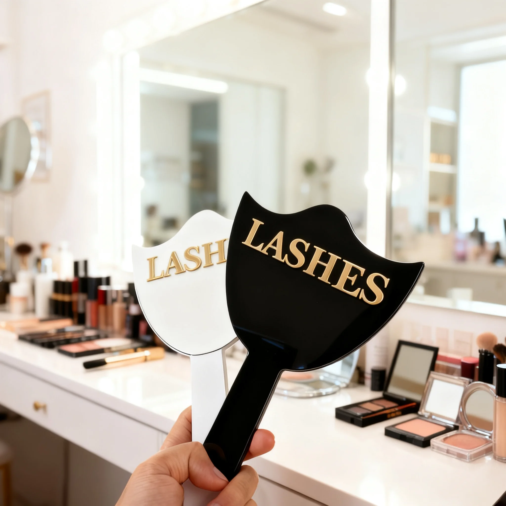 Specchio per Trucco in Acrilic - Eyelash Extension Salon recensione e prezzo
