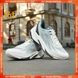 361 Degrees Men Running Shoes Balanced Breathable Mesh Lightweight Cushioning Racing Comfort Male Sneakers 672422247