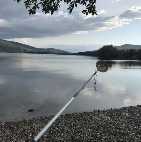 

For 4.2m 5000/9000W Aluminum Alloy Ultra-light Fishing Tool Electric Automatic Telescopic Fishing Net