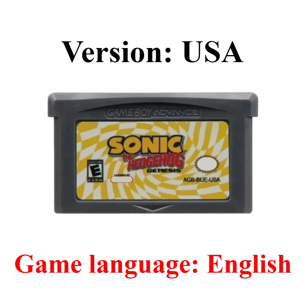 GBA Englische Spielkassette Final Fantasy Advance Wars Metroid Kirby Golden Sun Doom of Fire für GBA SP Spiel Klassische Spielkarte – Detail 32