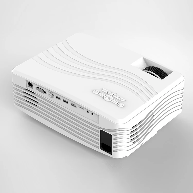 Smart Wifi Wireless 1280*720p Portable Beamer With Speaker 12000 Lumens 4k HD Image Internet Built-In Projector