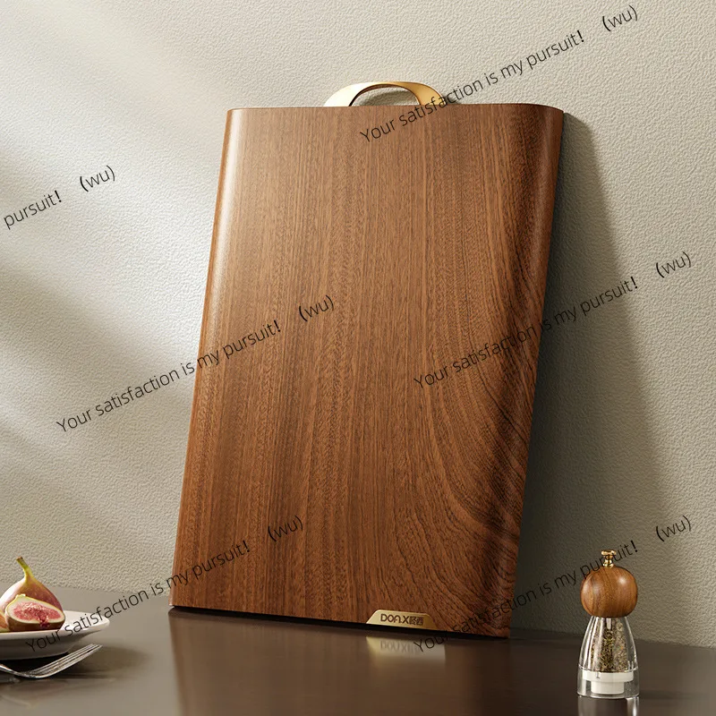 Cutting board rosewood raw and cooked dual-purpose chopping board household whole wood solid wood cutting board kitchen
