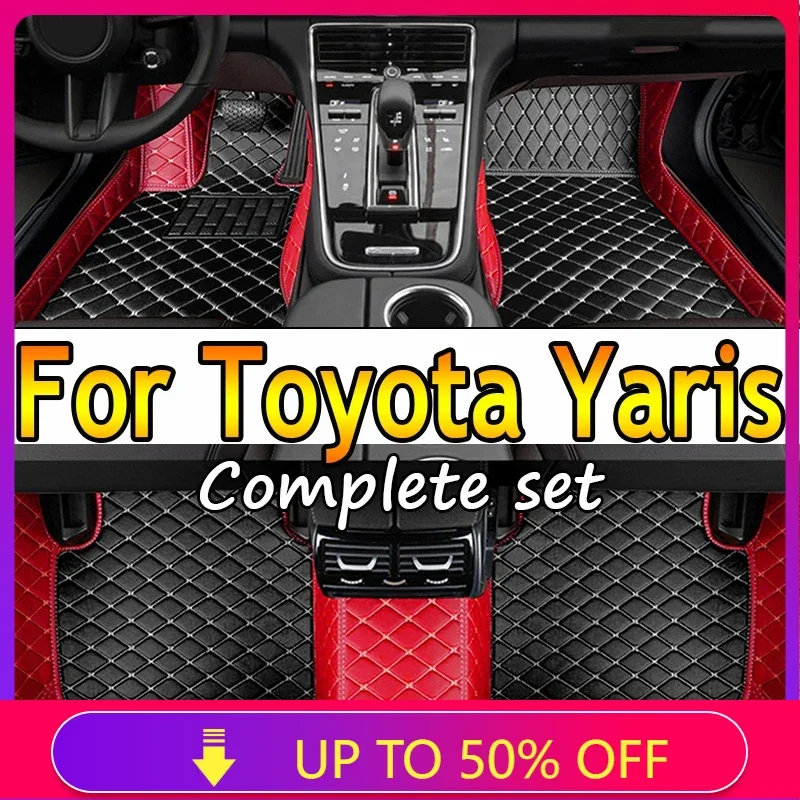 

Car Floor Mats For Toyota Yaris 2008 2009 2010 2011 2012 2013 Custom Auto Foot Pads Automobile Carpet Cover Interior Accessories