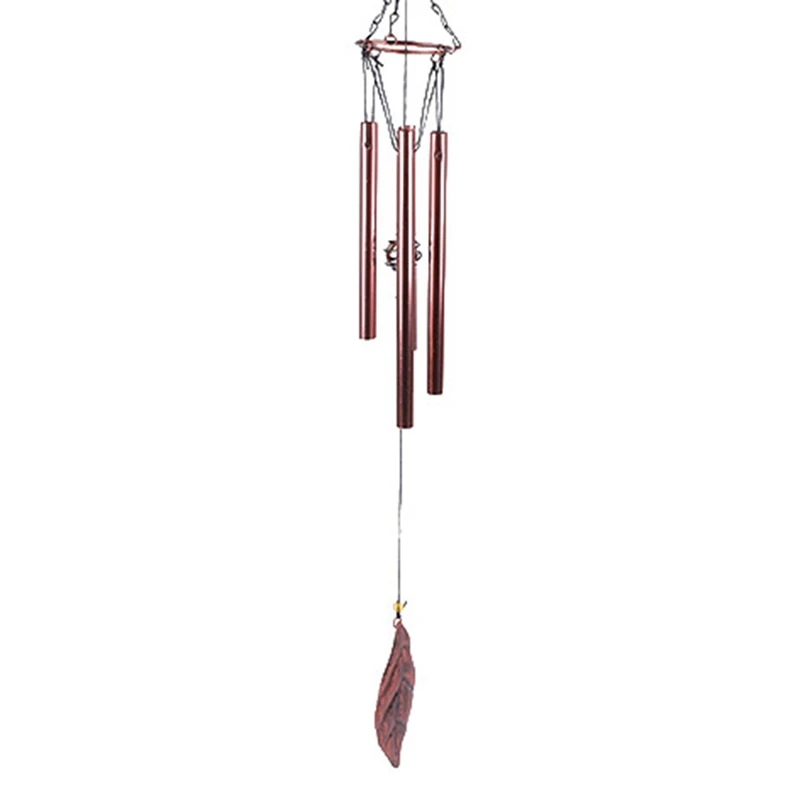 Metal Butterfly Wind Chime Aluminum Tube Anti-Rust Spray Paint Home Iron Hanging Ornaments Decorations