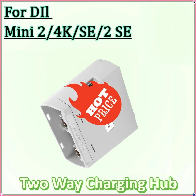

For DJI Mini 2/SE Two Way Charging Hub Drone Battery Charger Compatible New Battery with Mini 2 SE/SE/4K Drone Accessories