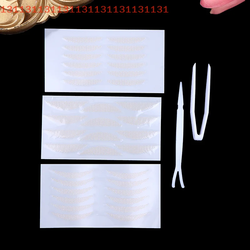 투명 눈꺼풀 스티커 레이스 아이 리프트 스트립 이중 눈꺼풀 테이프 접착 스티커 눈 테이프 도구