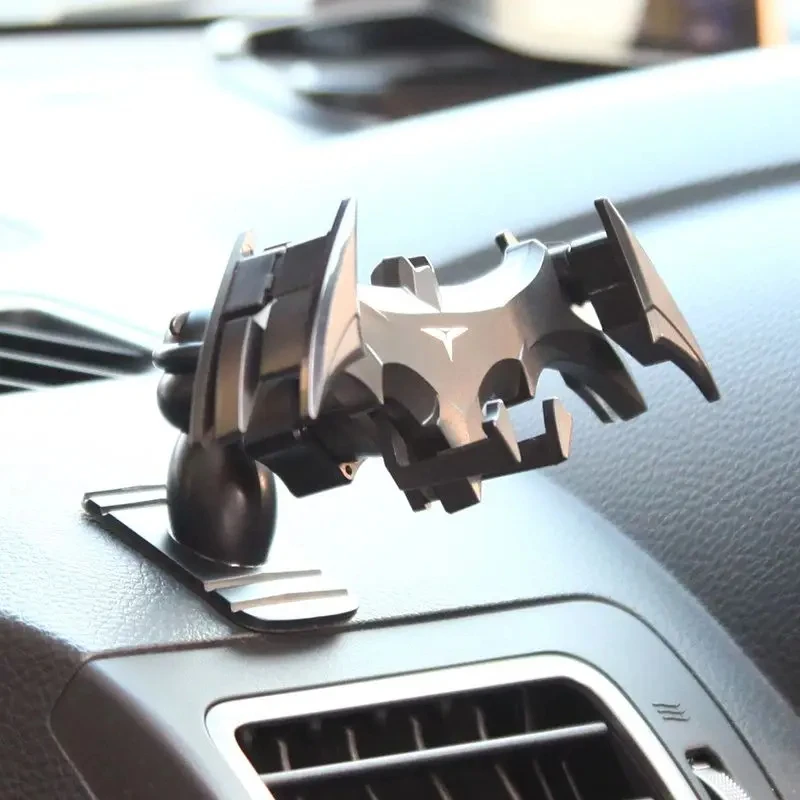 Hot Handsome Batman Gravity Buckle Type Car Phone Holders Air Outlet Navigation Support Frame Suitable For All 4-6.5 Inch Device