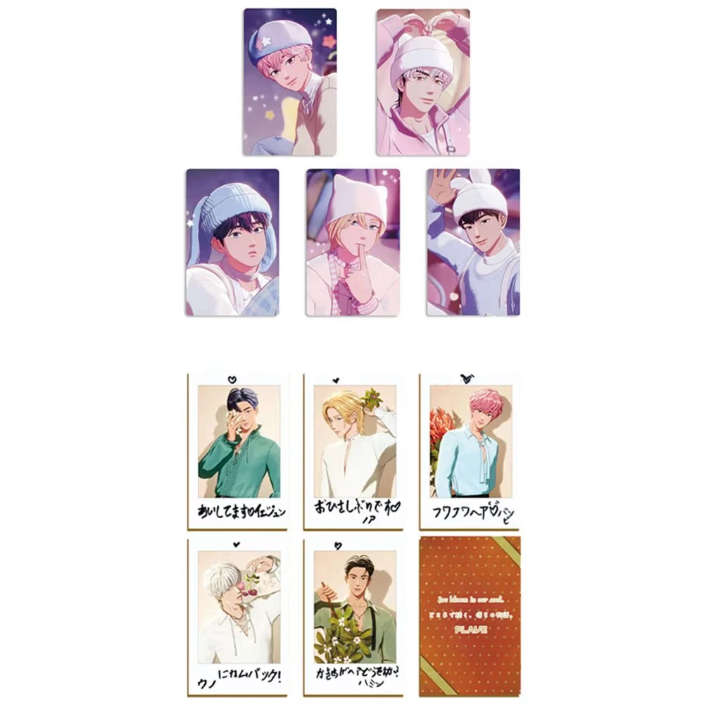 Nouvelle mode Noah Yejun Hamin Magazine 5/10Pcs/Set Cartes Selfie Mignonnes Photocards Eunho Bamby Cartes Postales Objets de Collection pour Fans Anniversaire