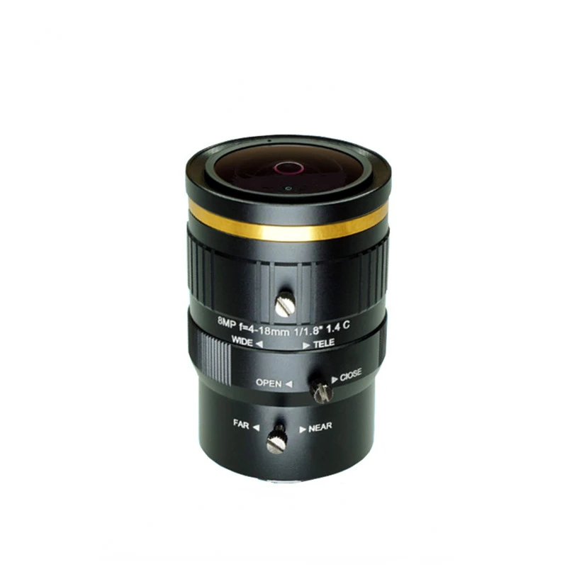 

Industrial Zoom Lens 1/1.8 inch Series 4K HD Portrait Recognition Low Distortion C-mount Machine Vision