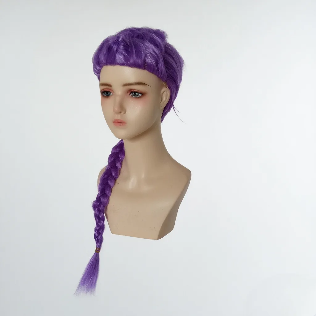 HUNTR/X Rumi Cosplay Wig Film KPop Demon Hunters Young Rumi Cosplay Wig Little Hair Outfit For Hallowmas Party Girl Comicon