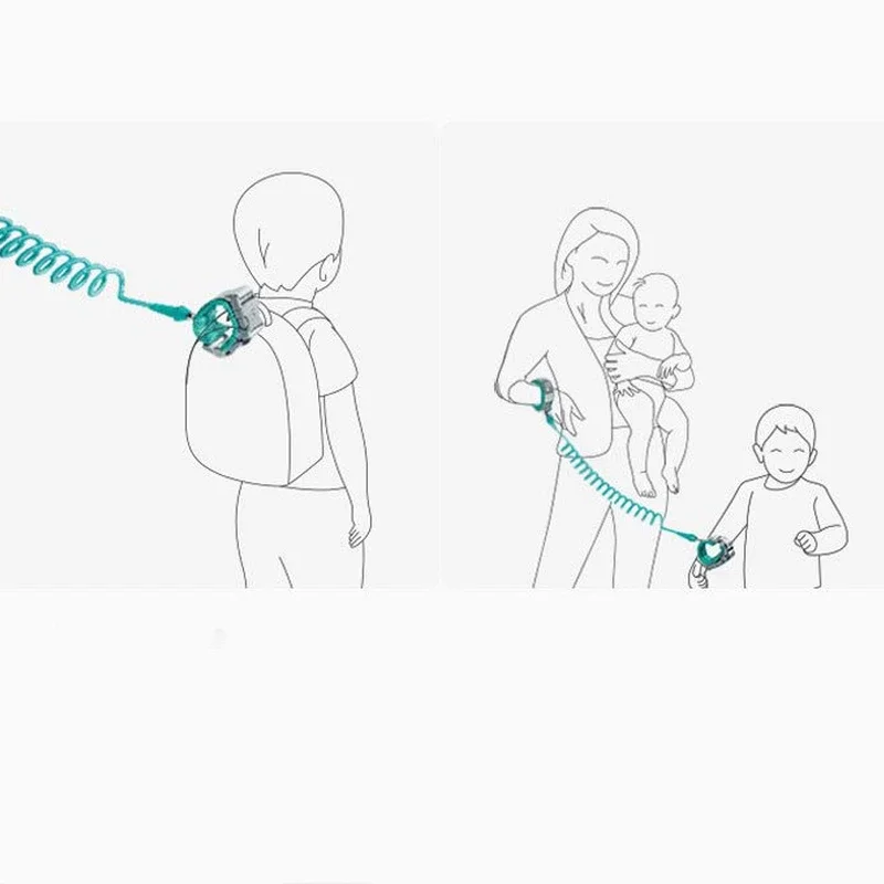 1.5M Baby Harness Anti Lost Wrist Link Kids Outdoor Walking Hand Belt Band Wristband Toddler Leash Safety Harness Strap Rope