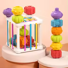Cube de Tri Sensoriel Montessori