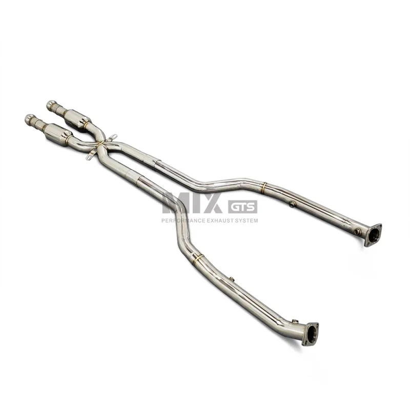 High Performance Exhaust For BMW M3 E90 E92 E93 4.0L 2007-2013 304 Quality Stainless Steel Mid section Mid pipe Exhaust System