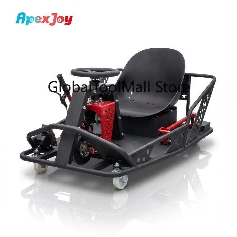 ApexJoy NOVA Drift S2-5-Wheel Electric Drift Kart, 500W Stunt Go Kart, Parent-child Racing, Manual Drift Bar 360 Spin Adults 36V