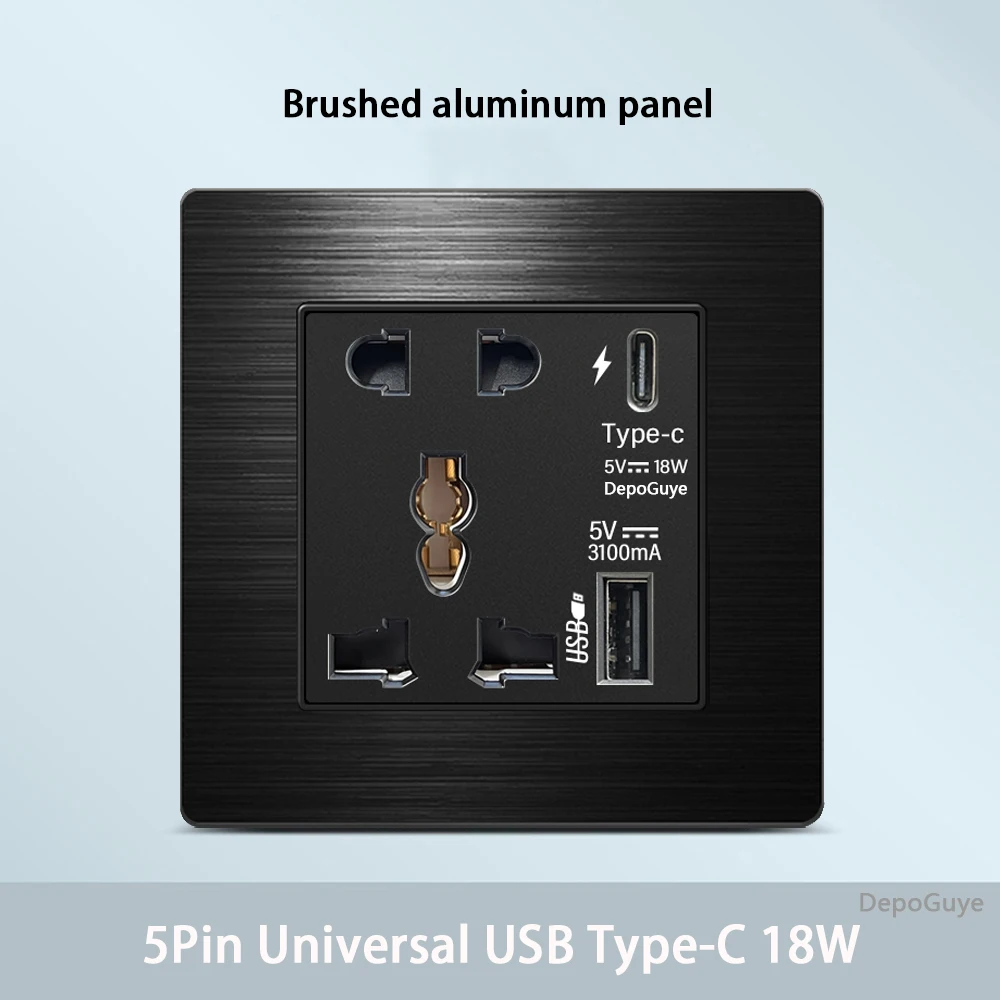 Variant: 5Pin USB C 18W