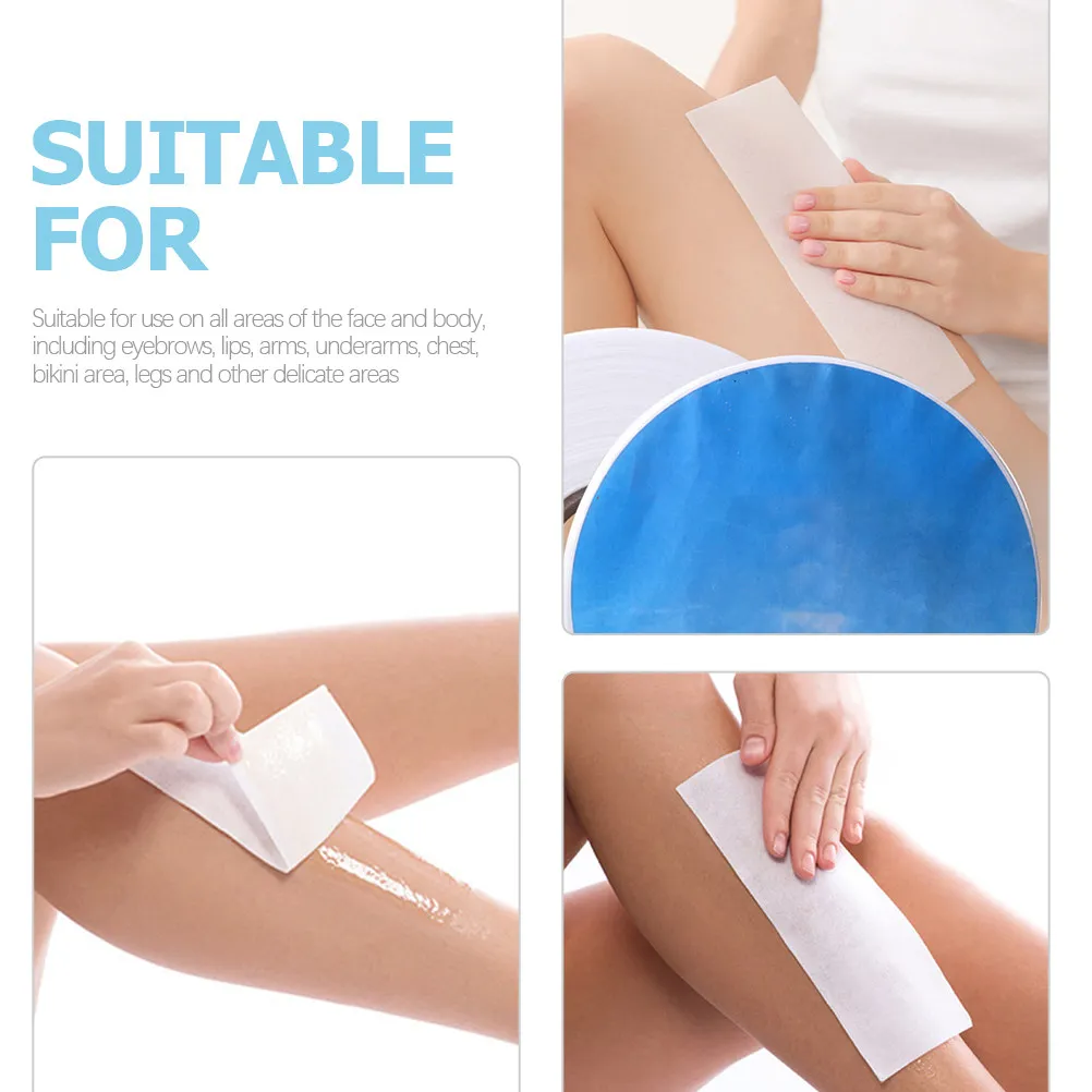 1 Roll Disposable Hair Removal Paper Wax Strip Non-Woven Body Waxing Strips Smooth Skin Tool Non-Woven Waxing Strips