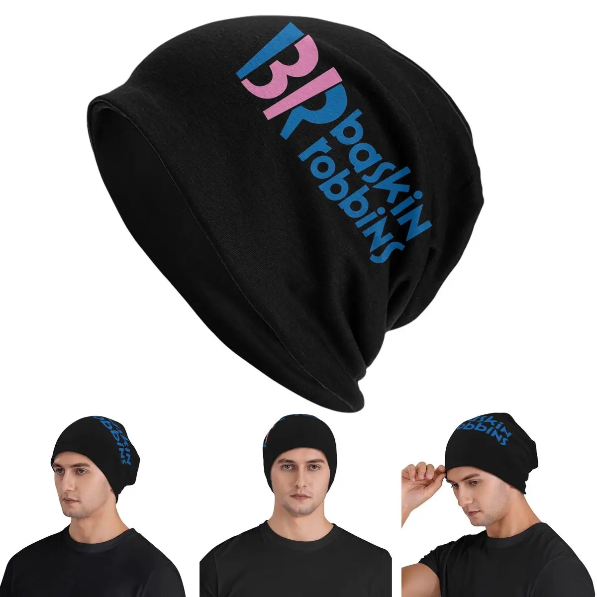 

Baskin Robbins Skullies шапки шапки теплая осенне-зимняя уличная шапка вязаная шапка для мужчин женщин взрослых