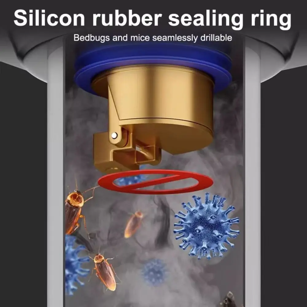 

4pcs Deodorant Plug Floor Drainer Core Odor-resistant Anti-smell Drain Filter Silicone Anti Odor Floor Strainer Shower