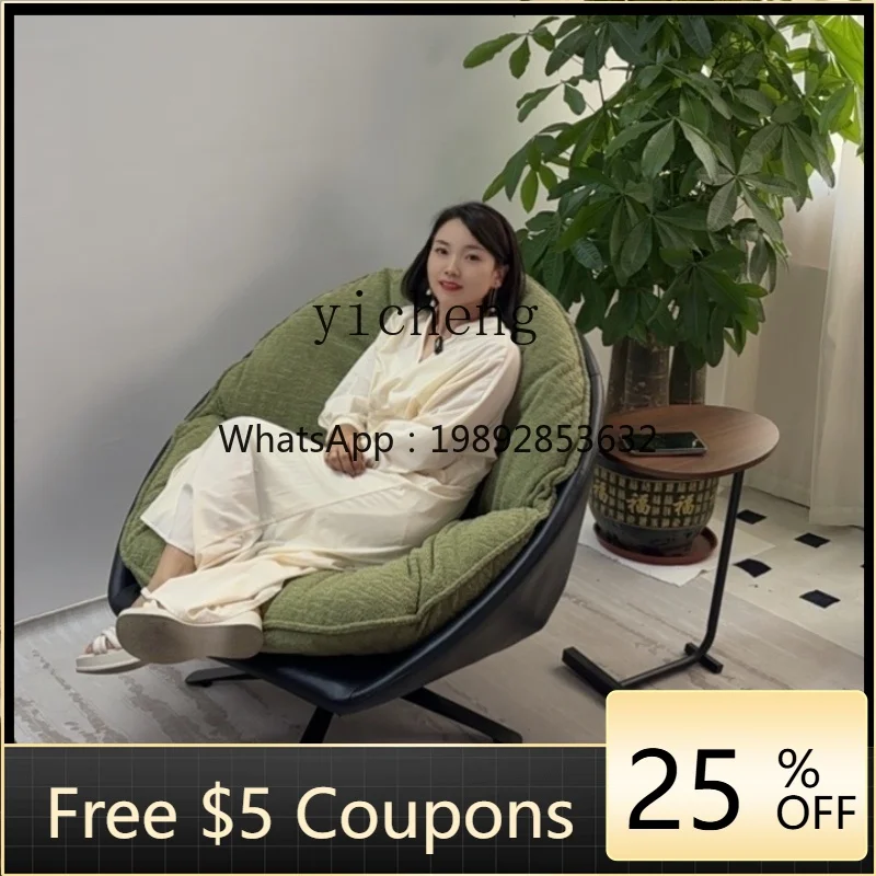 ACC  light luxury rotating chair Nordic modern simple leisure chair  Balcony sofa chair