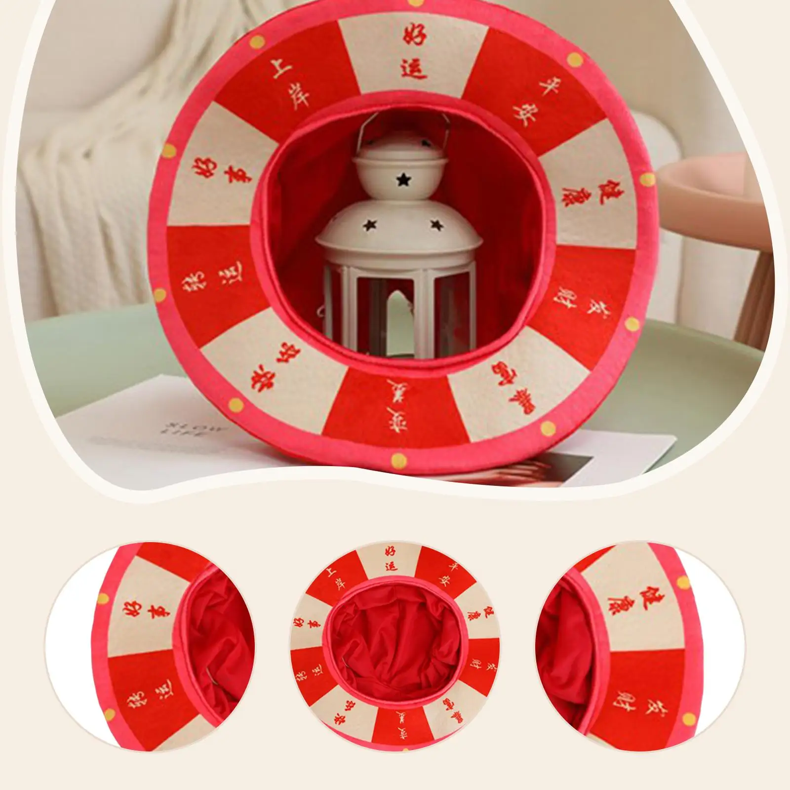 หมวกคอสเพลย์แบบหมุนได้ ขนาด 14x13.4 นิ้ว เครื่องประดับศีรษะสุดเก๋ แปลกใหม่สำหรับวันฮาโลวีน ตลก ทันสมัย สวมใส่สบาย