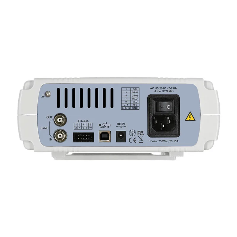 JUNCTEK-generador de forma de onda arbitraria, fuente de señal de doble canal, 8080 MS/s, 14bits, medidor de frecuencia, 60Mhz, 80Mhz, 275 funciones, JDS8060