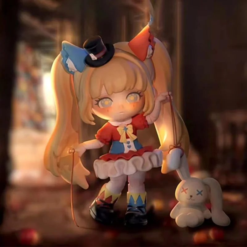 

New Miroo Circus Carnival Series Mystery Blind Box Cute Handmade Ornament Tide Play Surprise Box Children'S Holiday Gift