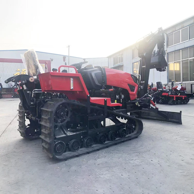 

Customized Top Rated Wheel Tractor with Four Wheel Rotary Tiller & Wheel Type Cultivator