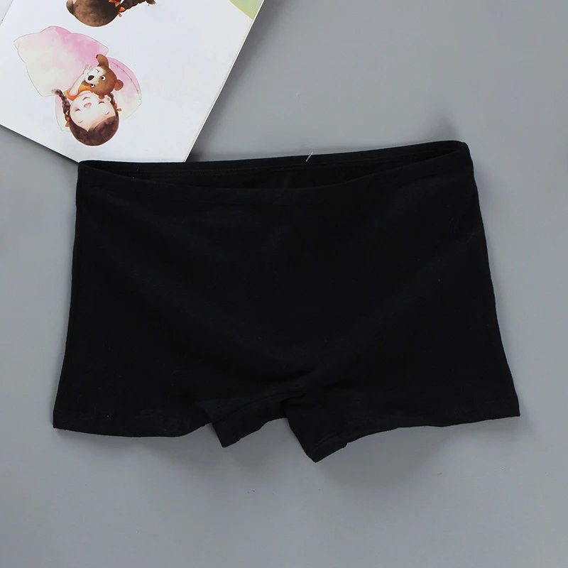 Underwear Underpants Men Shorts Stylish and Lightweight Solid Color Cotton Boxers for Kid Children Summer Shorts