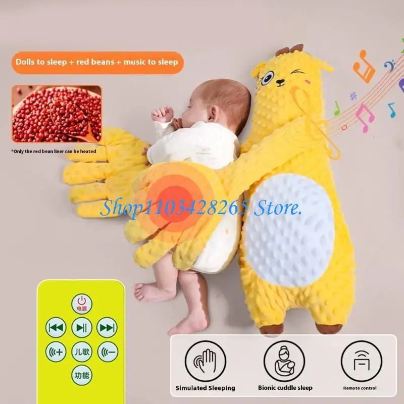 وسادة نوم للرضع قابلة للغسل في الغسالة، وسادة نوم مضادة للارتجاع، قابلة للاحتضان، داعمة لراحة الأطفال حديثي الولادة G2TE