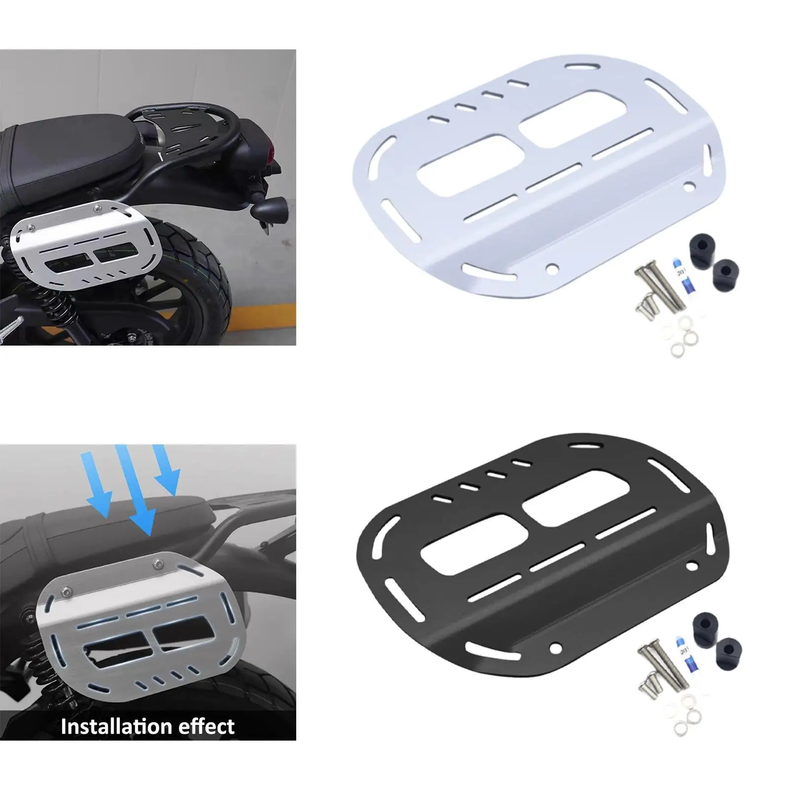 Saddlebag Support Rack Motorcycle Accessories Multipurpose Sturdy Support Holder for Honda CL300 CL500 2021-2023 Replace
