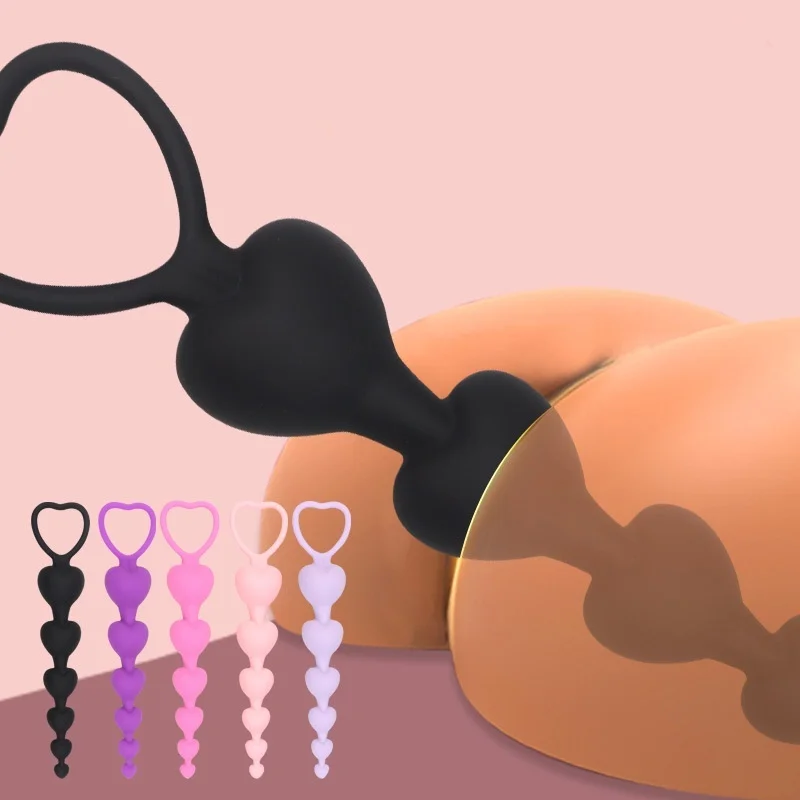 이국적인 액세서리 항문 구슬 플러그 전립선 마사지기 페티쉬 항문 확장기, 성인 게임, 에로틱 상점 제품, 여성용 섹스 토이, 게이