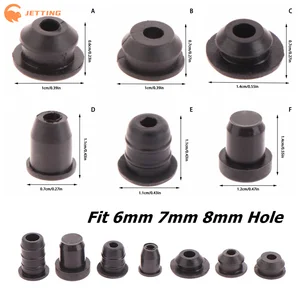For Di2 Grommets Rubber Plug 6mm 7mm 8mm Frame Electronic Shifter Cable Cover Front Rear Derailleur Mechanical