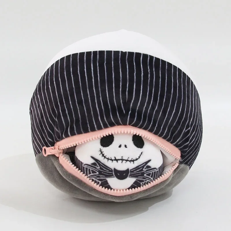 De Nachtmerrie Voor Kerst Skellington Jack Pluche Speelgoed Sally Creatieve Grappige Combinatie Pop Kussen Pop Halloween Kids Cadeaus