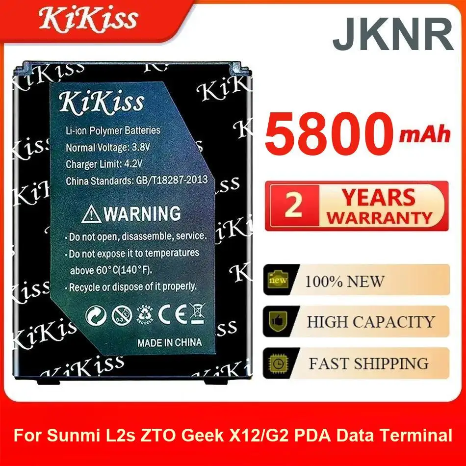 

JKNR Battery For Sunmi L2s ZTO Geek X12 G2