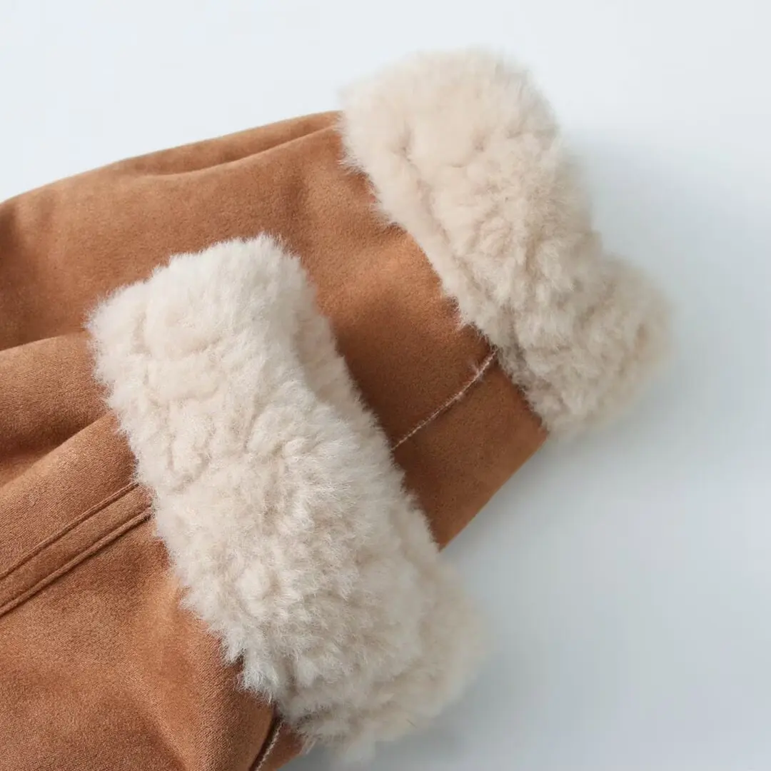 DiYiG WOMAN 2025冬新作 ファッション 冬新作 両面フリース 暖かいジャケット オールマッチ 長袖ジャケット アウターウェア 女性用