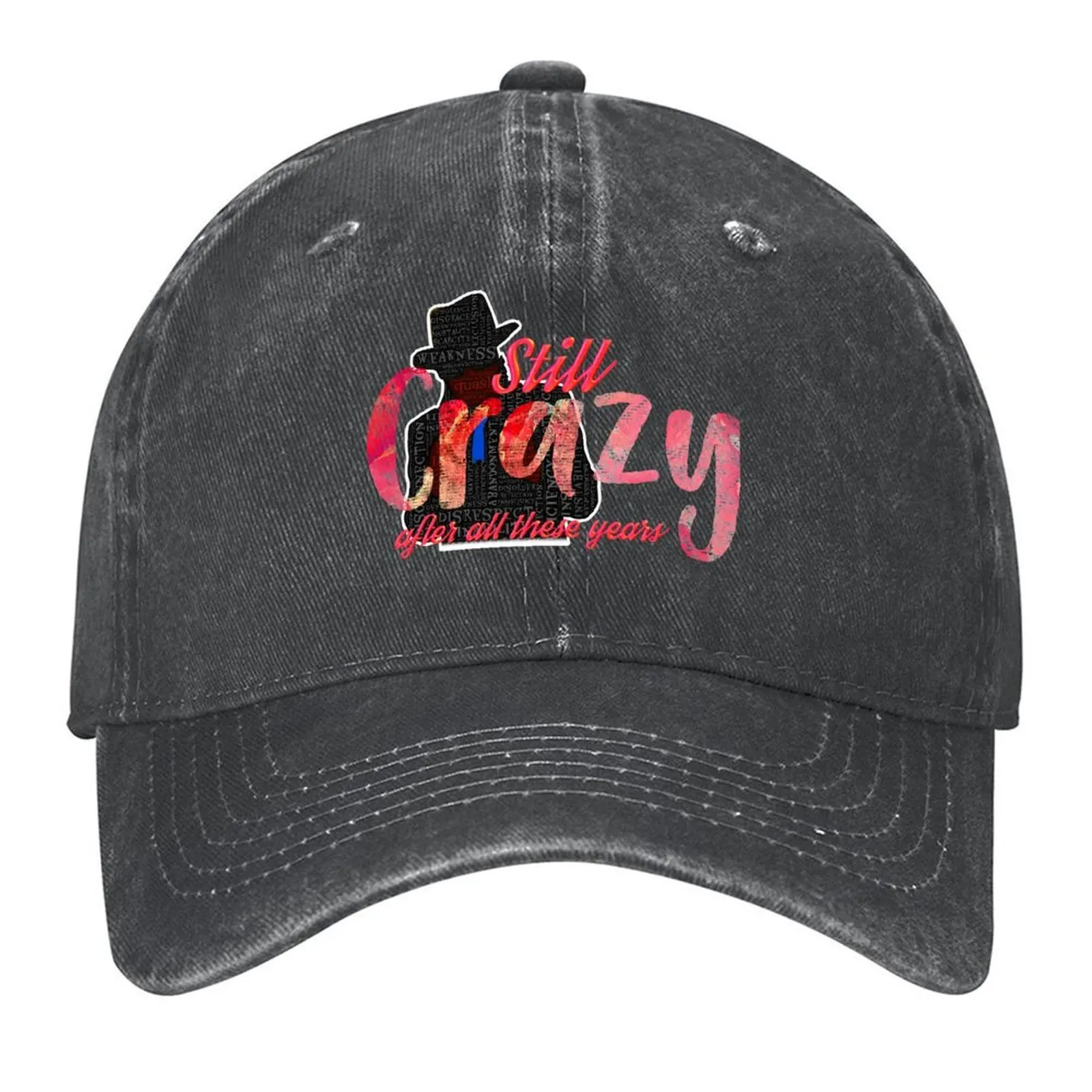 

STILL CRAZY Baseball Cap cute Anime Hat hard hat Vintage Mens Tennis Women's