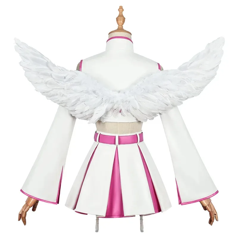 

2,5 Dimensional Seduction Liliel Lillyel Lilysa Millela Mikari Косплей Костюм Крылья Парик Хэллоуин Сексуальные Девушки Праздничные Наряды;5,