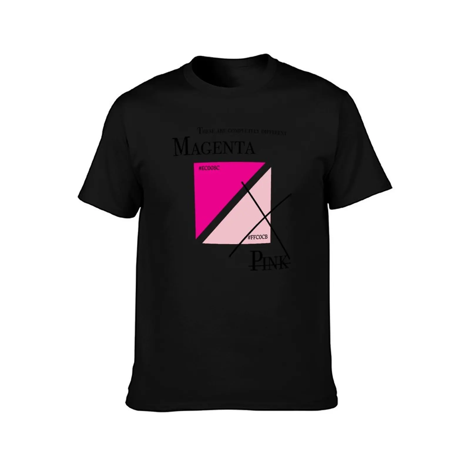 Magenta is not Pink [ kamen rider decade ] T-Shirt Work Style Casual T-Shirt