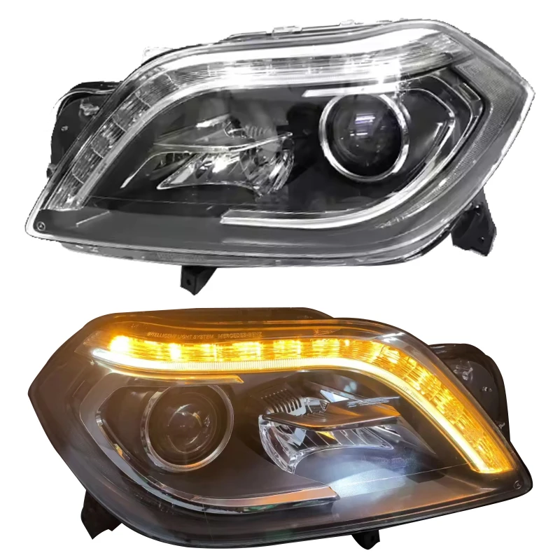 

For Mercedes Benz GL 550 450 X166 Headlights Front Light 2013 2014 2015 2016 Upgrade LED Headlamp Car Accessories Head Lights